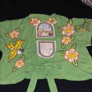 🔥Rare Johnny Was Joystick Cropped Cardigan 🔥